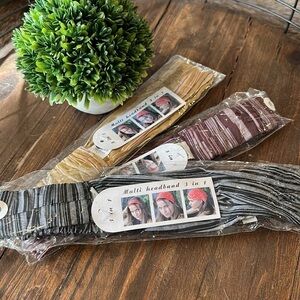 3 in 1 Cotton Headband Bundle